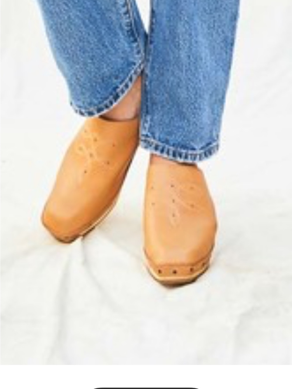 Bird of Flight Slip-On Leather Clogs